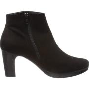 Gabor Svarta Nubuck Ankelboots Black, Dam