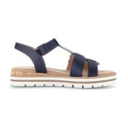 Gabor Midnatt Casual Öppna Sandaler Blue, Dam