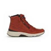 Gabor Rollingsoft Dam Walking Sneaker Red, Dam