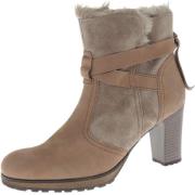 Gabor Varmfodrade Taupe Nubuck Stövlar Beige, Dam