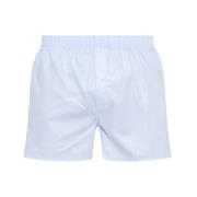 Hanro Bomullsboxershorts Blue, Herr