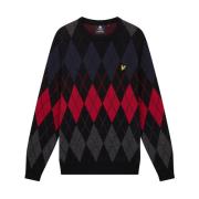 Lyle & Scott Stickkläder Black, Herr