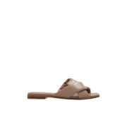 Salvatore Ferragamo ‘Alrai’ slides Beige, Dam