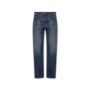 Salvatore Ferragamo Straight leg jeans Blue, Herr