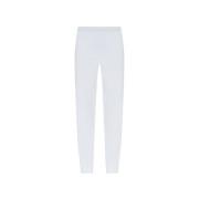 Salvatore Ferragamo Högmidjade leggings White, Dam