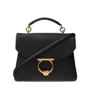 Salvatore Ferragamo ‘Margot’ axelväska Black, Dam