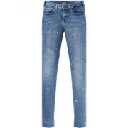 Scotch & Soda Broderade Skinny Jeans med Hjärtmotiv Blue, Dam