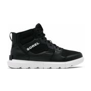 Sorel Explorer Mid WP Booties Svart Black, Herr