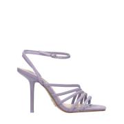 Steve Madden Höga klack sandaler Purple, Dam