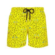 Vilebrequin Bengale Tigers Badshorts Yellow, Herr