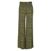 Bazar Deluxe Wide Trousers Green, Dam