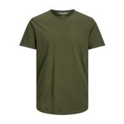 Jack & Jones Jjebasher TEE O-Neck SS Noos - 12182498 Green, Herr