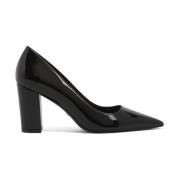 Stuart Weitzman 85 Block Pump - Höj ditt skospel Black, Dam