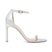 Stuart Weitzman Stiliga Platta Sandaler Gray, Dam