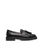 Stuart Weitzman Mila Lift Loafers Black, Dam