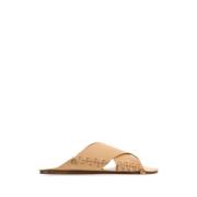 Jil Sander Sliders Beige, Dam