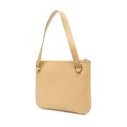 Jil Sander Beige Läder Crossbody Väska Beige, Dam