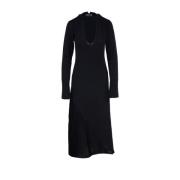 Jil Sander Eleganta klänningar för kvinnor Black, Dam