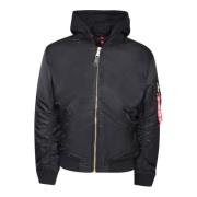 Alpha Industries Broderidetalj på baksidan Black, Herr