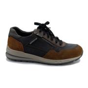 Mephisto Handgjord Bradley Sneaker med Soft-Air Mellansula Black, Herr