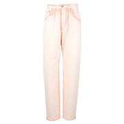 Alberta Ferretti Raka jeans Pink, Dam