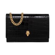 Alexander McQueen Cross Body väska Black, Dam