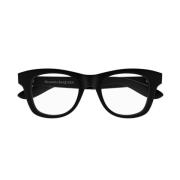 Alexander McQueen Rock-inspirerade Vintage Fyrkantiga Acetatglasögon B...