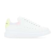 Alexander McQueen Vita Läder Sneakers White, Dam