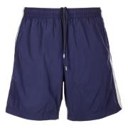 Alexander McQueen Queen SEA Boxers Blue, Herr