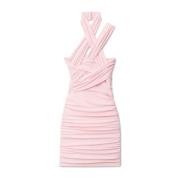 Alexander Wang Mini Klänning med Integrerade Shorts Pink, Dam