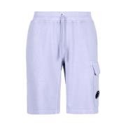 C.p. Company Avslappnade bomullsshorts Purple, Herr