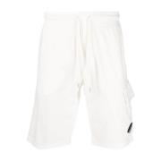 C.p. Company Casuala svarta bomullsshorts White, Herr