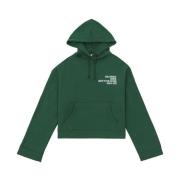 Axel Arigato Cure Cropped Hoodie Green, Dam