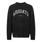 Axel Arigato Svarta Prime Sweaters Black, Herr
