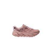 Hoka One One Clifton Suede Löparsko Pink, Dam