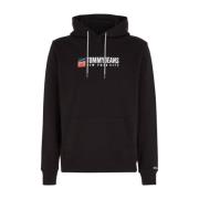 Tommy Jeans Hoodies Black, Herr