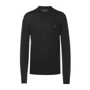 AllSaints Ull polotröja Black, Herr