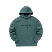 Carhartt Wip Sweatshirts Hoodies Green, Herr