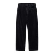 Carhartt Wip Sammetbyxor Black, Herr