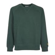 Carhartt Wip Crewneck Sweaters Green, Herr