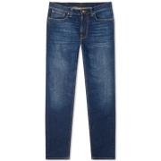 Nudie Jeans Lean Dean Worn Indigofera Jeans Blue, Herr