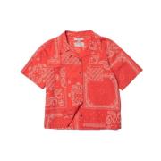 Nudie Jeans Shirts Red, Dam