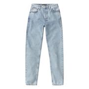 Nudie Jeans Ljusblå Breezy Britt Jeans Blue, Dam