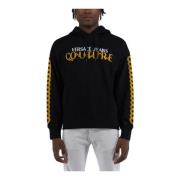 Versace Jeans Couture Logo Chain Hoodie Black, Herr