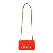 Versace Jeans Couture Logo Lock Väska Red, Dam