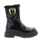 Versace Jeans Couture Stiliga Ankelboots Black, Dam