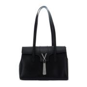 Valentino by Mario Valentino Neroligne Tote Bag Black, Dam