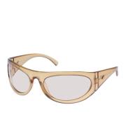 Le Specs Sunglasses Beige, Unisex