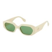 Le Specs Sunglasses Beige, Unisex