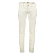 Alberto Stiliga Ecru Jeans Uppgradera Kollektion Beige, Herr